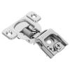 1Set Silent Kitchen Cabinet Hinge Full Overlay Stainless Steel Soft Close Self Closing Cabinet Door Replacement Concealed Hinge