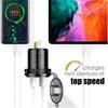 Aluminum Quick Charge Dual QC3.0 USB Car Charger Socket with Digital Voltmeter With Switch Button for Marine Motorcycle Truck