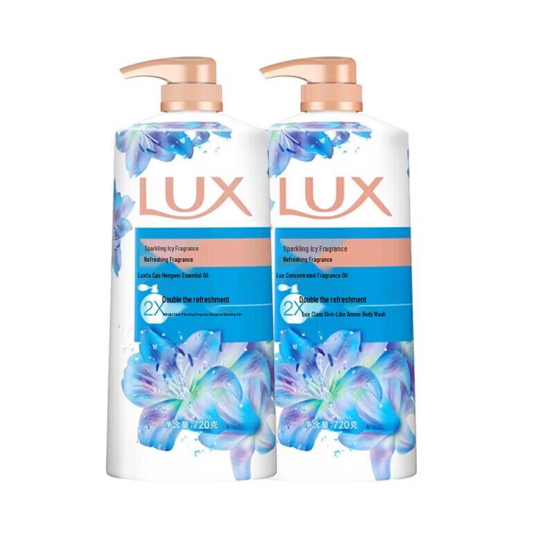 LUX Shiny Icy Cool Shower Gel