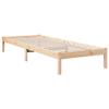 VidaXL Extra Long Bed Frames Without Mattress 80x220 Cm Solid Pine Wood, Bed, Bedroom Furniture, Wooden Bed, Single Bed, 852414
