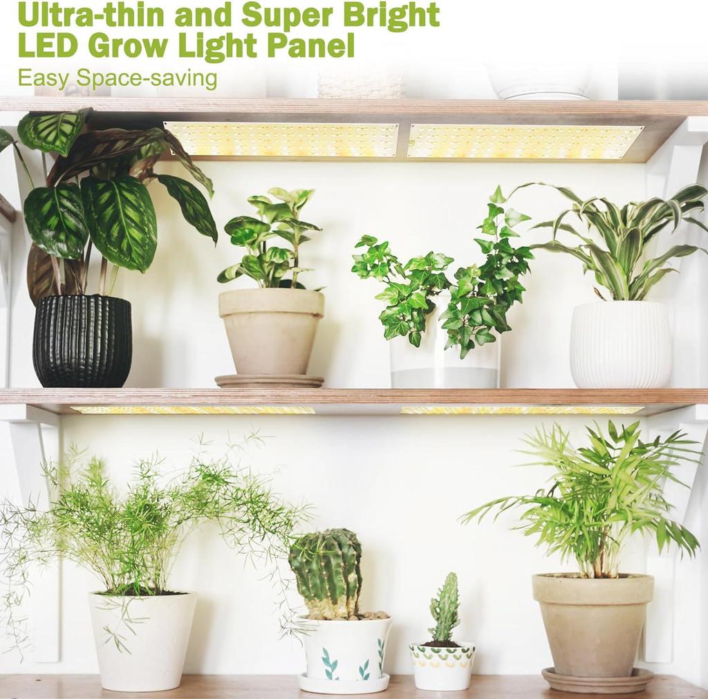 Full Spectrum LED Grow Light for Indoor Plants, Seedlings, and Aquariums