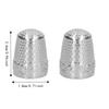 10pcs Antirust Coating Finger Protector Thimbles Hand Sewing Thimbles  Quilting Craft Supplies