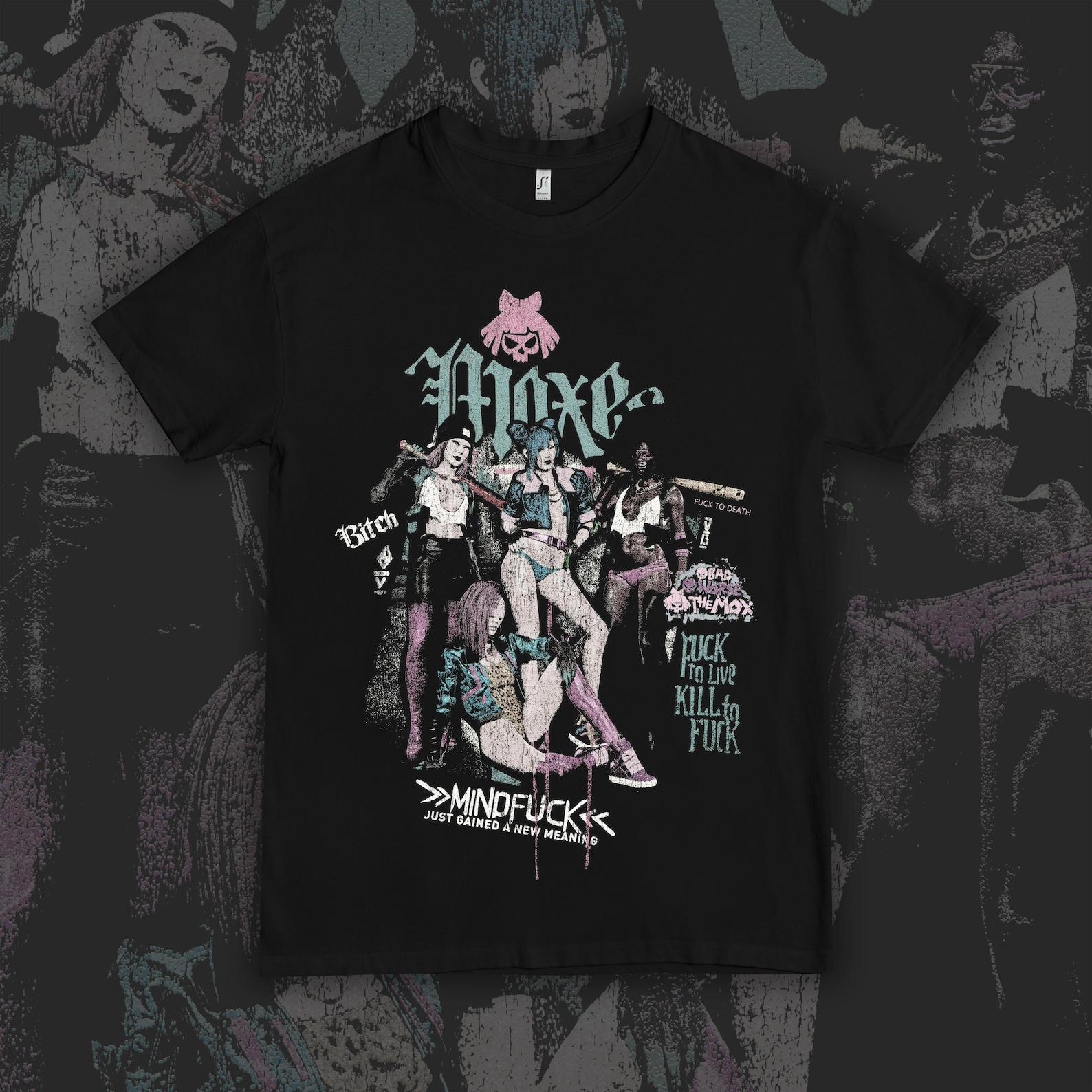 Cyberpunk THE MOXES T-Shirt 2XL