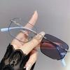 Retro Photochromic Myopia Glasses Neutral New Fashion HD Blue Light Blocking Glasses Discoloration Lens Eyeglasses 0 TO -4.0