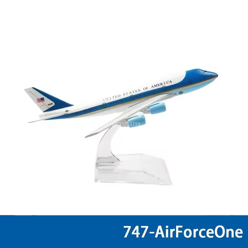 16CM Diecast Alloy 737 747 757 777 787 Airplane Model Toy Plane Collected Gift Series for Collectible Display
