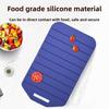 Flexible Folding Cutting Board Non-Stick Silicone Cut Board Kitchen Chopping Mat  Apartment Living
