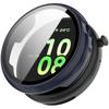 Case for Watch Fit 44mm Tempered Glass Screen Protectors & Hard PC Protective Bumper Smartwatch Accessories