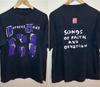 1993 Depeche Mode Stampa Nera T-shirt a 2 lati maglietta nera