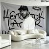 Kendrick Lamar Wall Tapestry Aesthetic Wall Hanging Printed Fabric Blanket Decorative Tapestries for Bedroom Living Room Home Decor