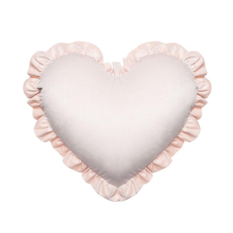 1PC Heart Pillowcase Cushion Soft Velvet/lace Pillow Cover Decorative Girl Princess Room Decoration Sofa Living Room for Love
