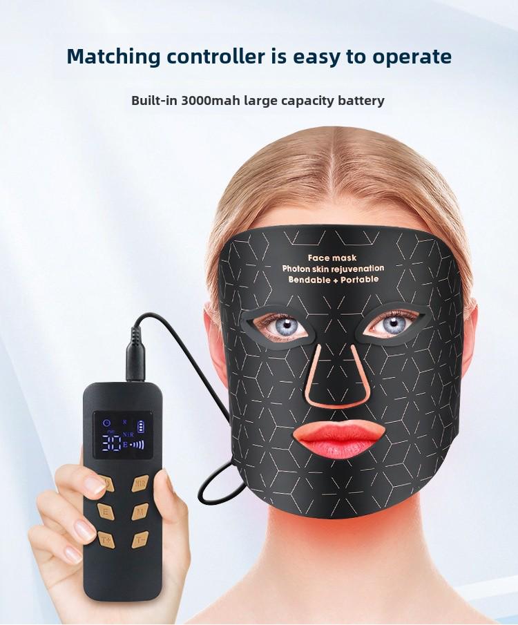 Cross-Border LED Infrared Photon Skin Rejuvenation Mask