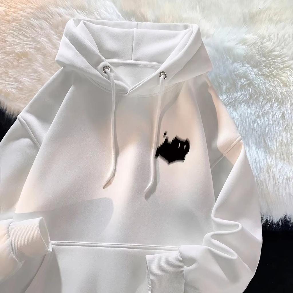 2025 new Hoodie Versatile Autumn and Winter Jacket Hong Kong Style American Street Print Women Clothing Graphic Y2K hoodie