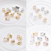 10Pcs Earring Backs Crown Earrings Backings Replacements Hypoallergenical Earrings Support Jewelry Making Accessories