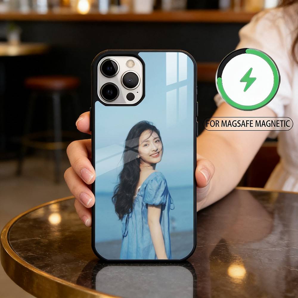 

Chinese actress S-Shen Y-Yue Phone Case For iPhone17,16,15,14,13,12,11 Plus,Pro Max Magnetic For Magsafe Wireless Charging iPhone17Promax