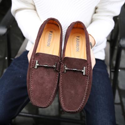 Zapatos de Verano para Hombre de Alta Calidad Mocasines de Marca de Lujo Zapatos para Hombre Casuales de Ante Slip on Transpirables Cómodos Mocasines de Nubuck