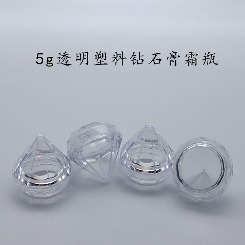 

Transparent Plastic Diamond Box Sample Bottle Cream Default