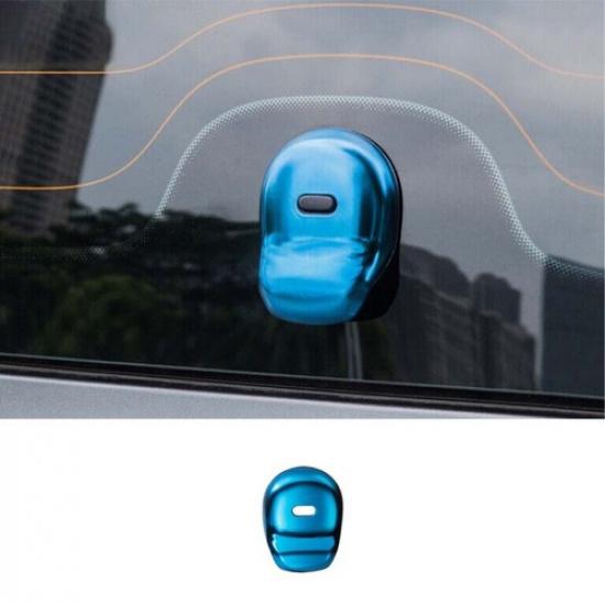 Blue Glossy Cover Trim Back Door Tailgate Handle For Benz Smart Fortwo 2015-