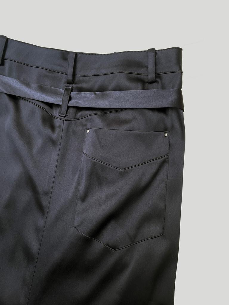 Seutillesseodi Glossy Maxi Skirt