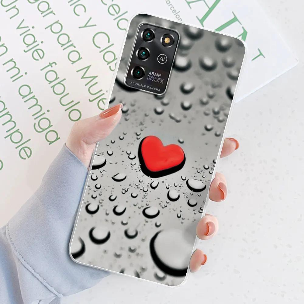 Für ZTE Blade V30 Vita Hülle ZTE Blade V2022 Cover Transparentes Silikon Weiches TPU Handy Hüllen Case Für ZTE V30 Vita Hülle Bumper