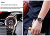 Sanda Time to Shine Wheel Series Men's Waterproof Quartz Wristwatch with Creative Hollow Design