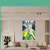 Hochwertiges PP-Klebe-Anime-Poster mit moderner dekorativer Kunst für das Wohnzimmer