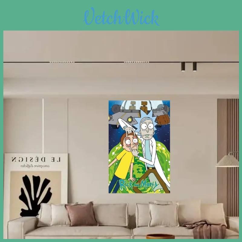 High-quality Pp Adhesive Anime Poster With Modern Decorative Art For Living Room