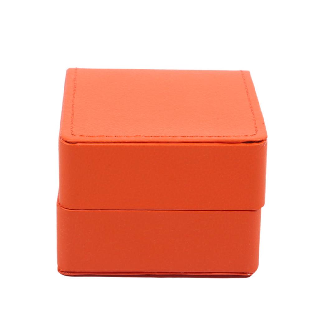 Single Watch Box With Pillow PU Wristwatch Display Case Organizer For Men Women Watch Jewelry Bracket Storage Gift Box