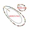 Natural Beads Stone Jewelry Elegant Female Jewelry New Freshwater Pearl Necklace Bracelet  Women