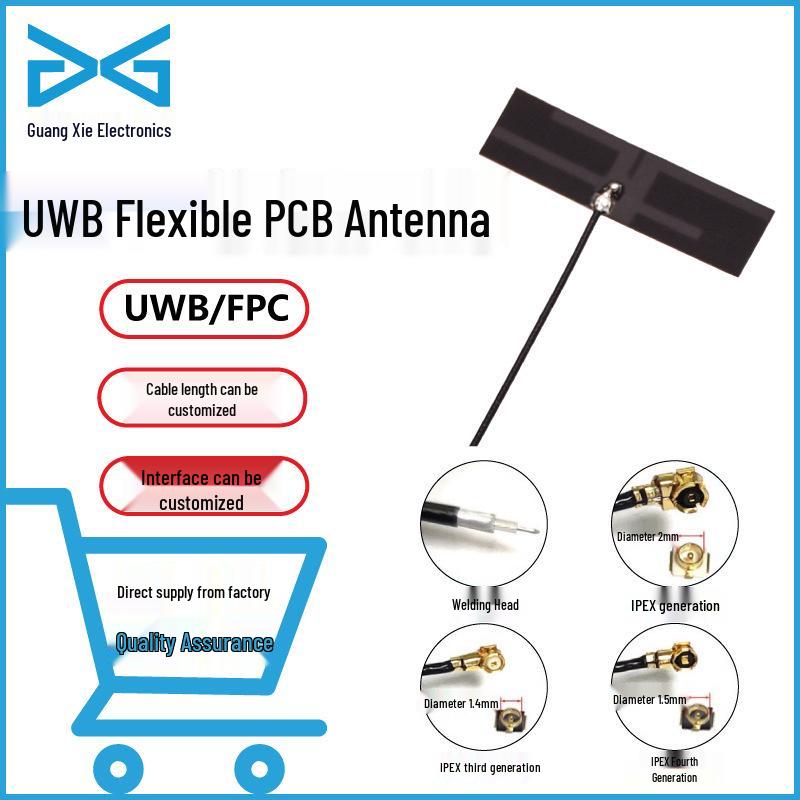 3-6GHz UWB Flexible FPC Antenna with IPEX Terminal for RF Applications