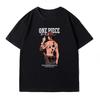 ONE PIECE Anime Tshirt Mens Twodimensional Cotton Oversize Looseprinted Summer Shortsleeved Top Parentchild Clothing