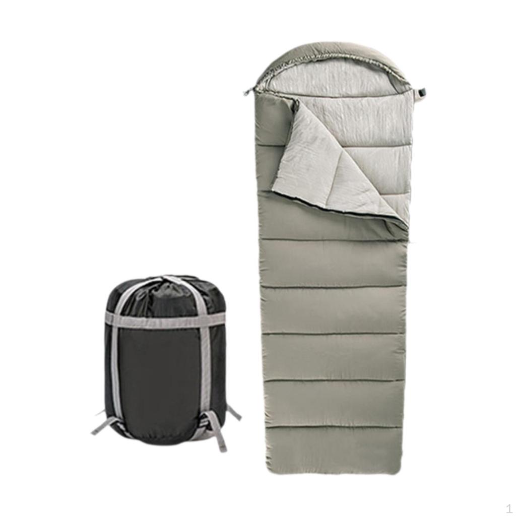 Sac de dormit plic Camping Husă de dormit 86,6 inch x 31,5 Echipament Patru Sezoane pentru