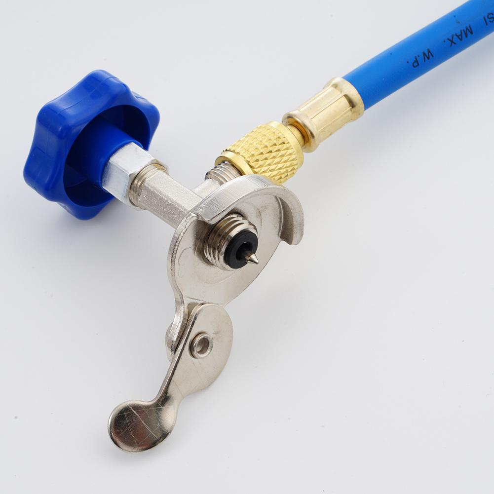 R134a Air Conditioning Freon Recharge Hose Gauge Set Automotive Conditioning Tools Air 1/2’’ Adapter Refill Gas Refrigerant