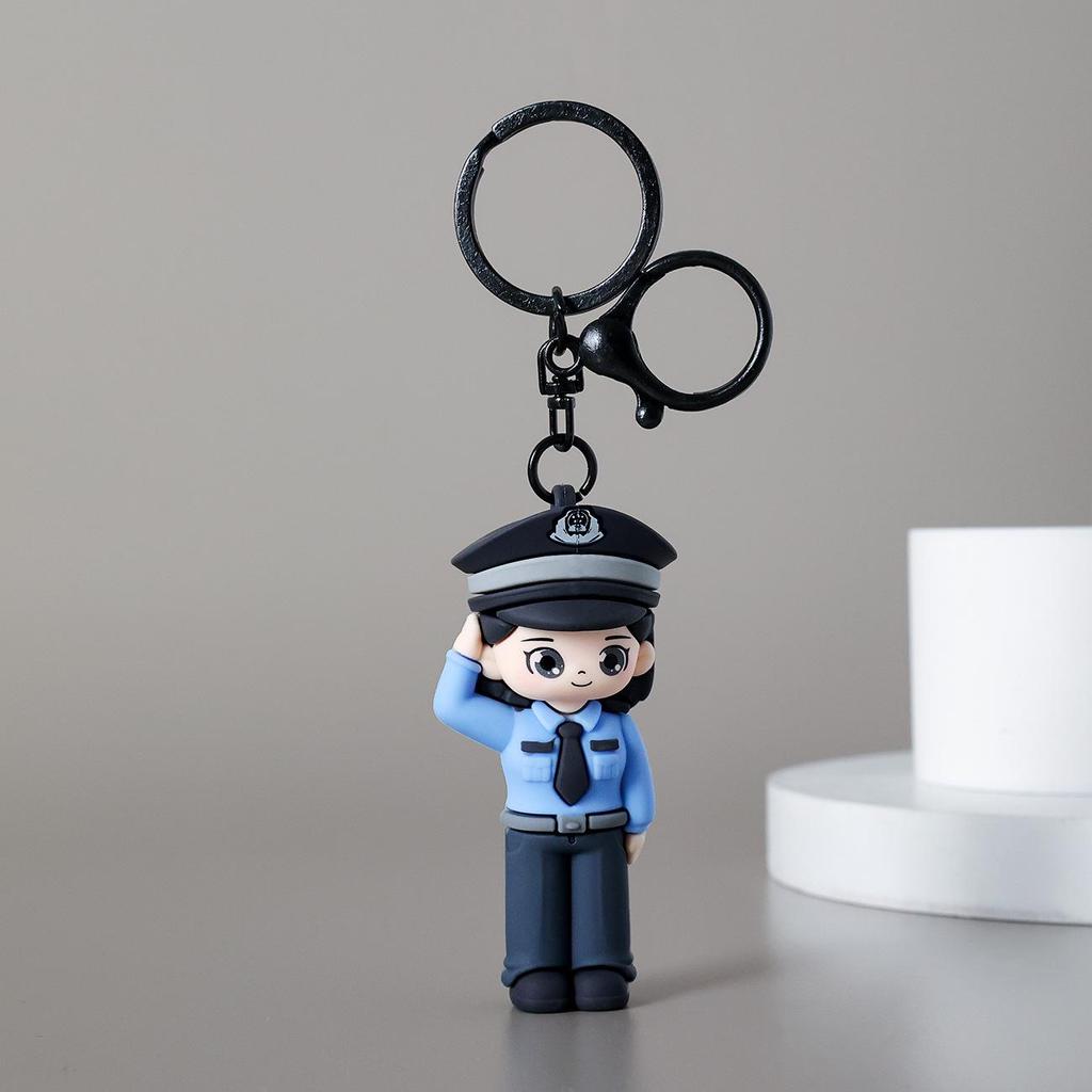 Military Appreciation Keychain: Navy, Army, Air Force Bag & Car Ornament - Ideal for Army Day Gifts