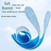 Comfortable, Breathable Sports Insoles: Soft, Deodorizing, Sweat-Absorbing, Massage Arch Support