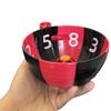 Imitation Ceramic Berry Swirl Bowl 360 Degree Cleaning Drain Holes Fruit Swirl Colander Quick Drainage Center Cone Design