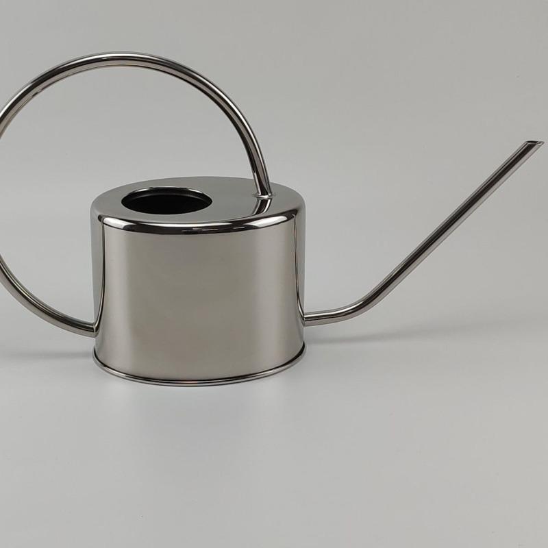 Long Spout Watering Can Stainless Steel Watering Cans Small Indoor Water Cans Aesthetic Metal Shower Pots Garden Irrigation