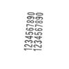 Supplies Waterproof Reflective Address Numbers Mailbox Decal Number Sticker Mailbox Sticker