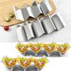 Taco Holder Stainless Steel Taco Stand Rack Tray Oven Safe for Baking, Dishwasher and Grill Safe Kitchen Dining Tableware