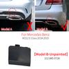 For Mercedes W212 Car Rear Bumper Tow Hook Cover Cap Accessory Replacment For Benz E Class E200 E230 E250 E260 E300 E350 E63 AMG