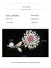 Timeless Dandelion Zircon Brooch - Elegant Flower Pin for Women's Clothing Accessories