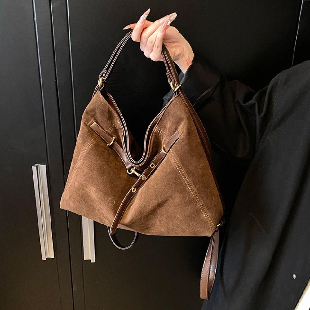 Large Capacity Hobo Bag Fashion Tote Bag Waterproof Ladies Crossbody Bag  Autumn and Winter