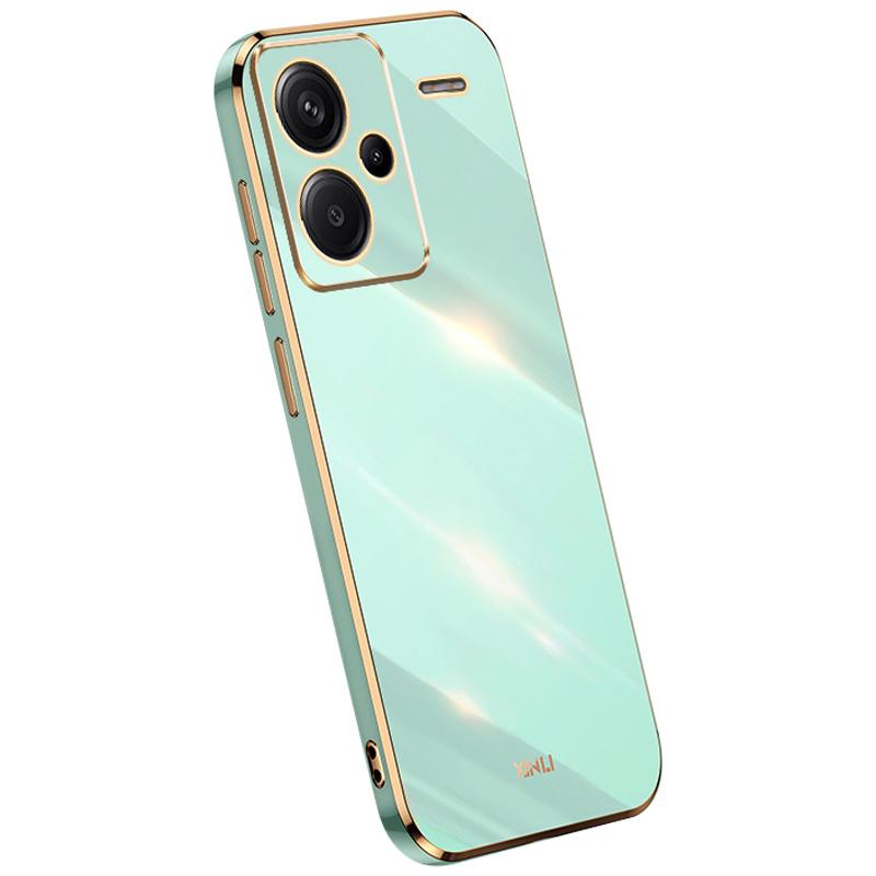 XINLI For Xiaomi Redmi Note 13 Pro+ 5G Soft TPU Case Electroplating Shockproof Phone Cover