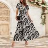 Women's Flowy Dresses Women's Summer Dresses Casual Short Sleeve Maxi Dresses Formal Maxi Dresses