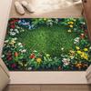 Fresh Floral Garden Rug Home Living Room Instagram-Style Decorative Mat Spring Entranceway Welcome Rug