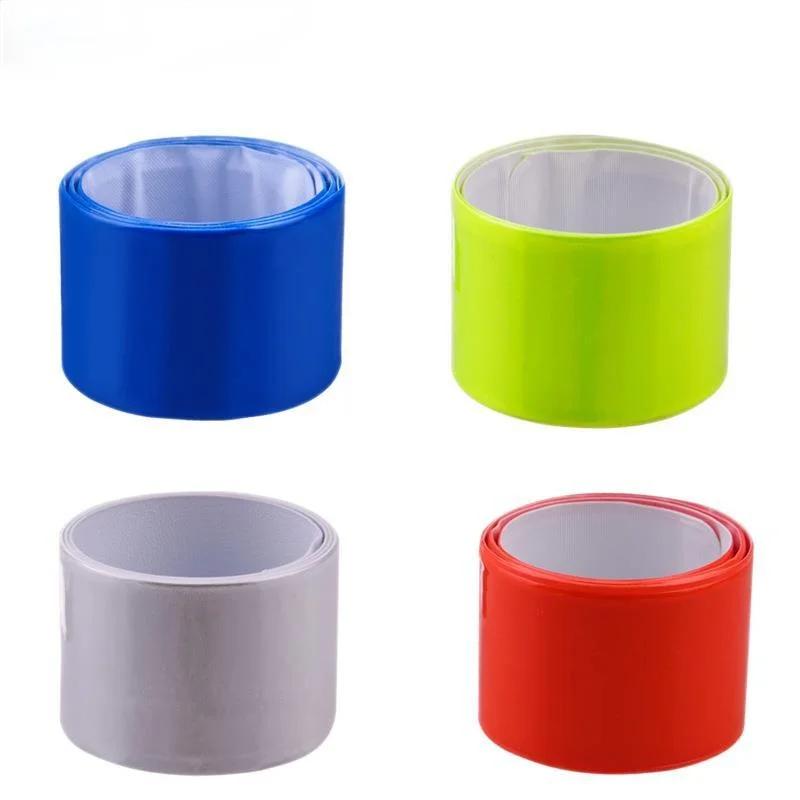 Running Fishing Cycling Reflective Strips Warning Wristband Bike Safe Bicycle Bind Pants Leg Strap Reflector Tape
