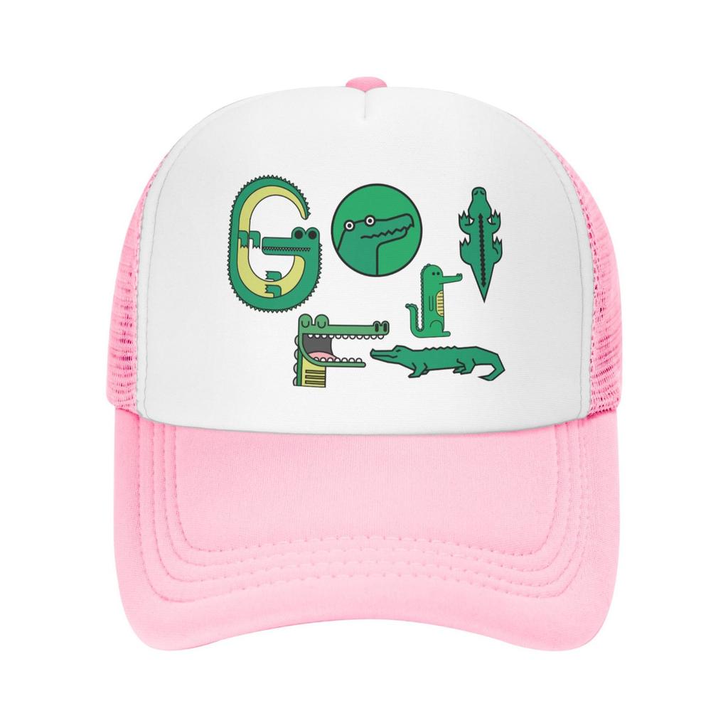 Lustige Krokodile Trucker Cap Trucker Hüte Snapback Hut für Unisex Baseball Coole Unisex Hüte Caps für Logo Erwachsene Vier Jahreszeiten Einheitsgröße