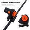 Fishing Line Counter 0-999M Fishing Line Depth Counter Finder Tool Tackle Length Gauge Counter Peso Fishing Equipment