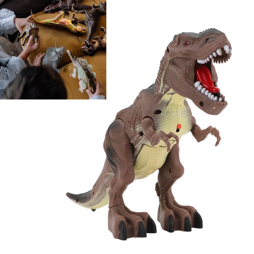 Dinosaur Toy   Battery Powered Plastic with Light Roaring Sound Electric Walking Dinosaur Toy for Boys Girls Gift