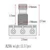 Guitar Potentiometers A250K, B250K By Daxin—Volume and Tone Knobs for Electric Guitars and Basses