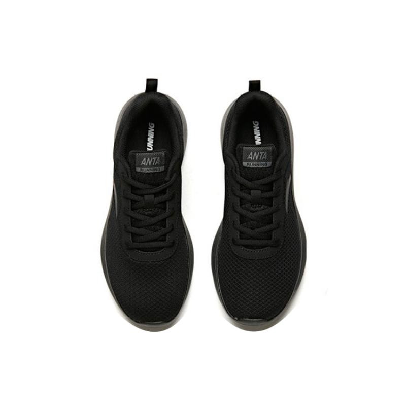 Anta Running Collection Cushioning Anti-Slip Wear-Resistant Breathability Low-Top Running Shoes Women's Black Sneakers 92915526-6